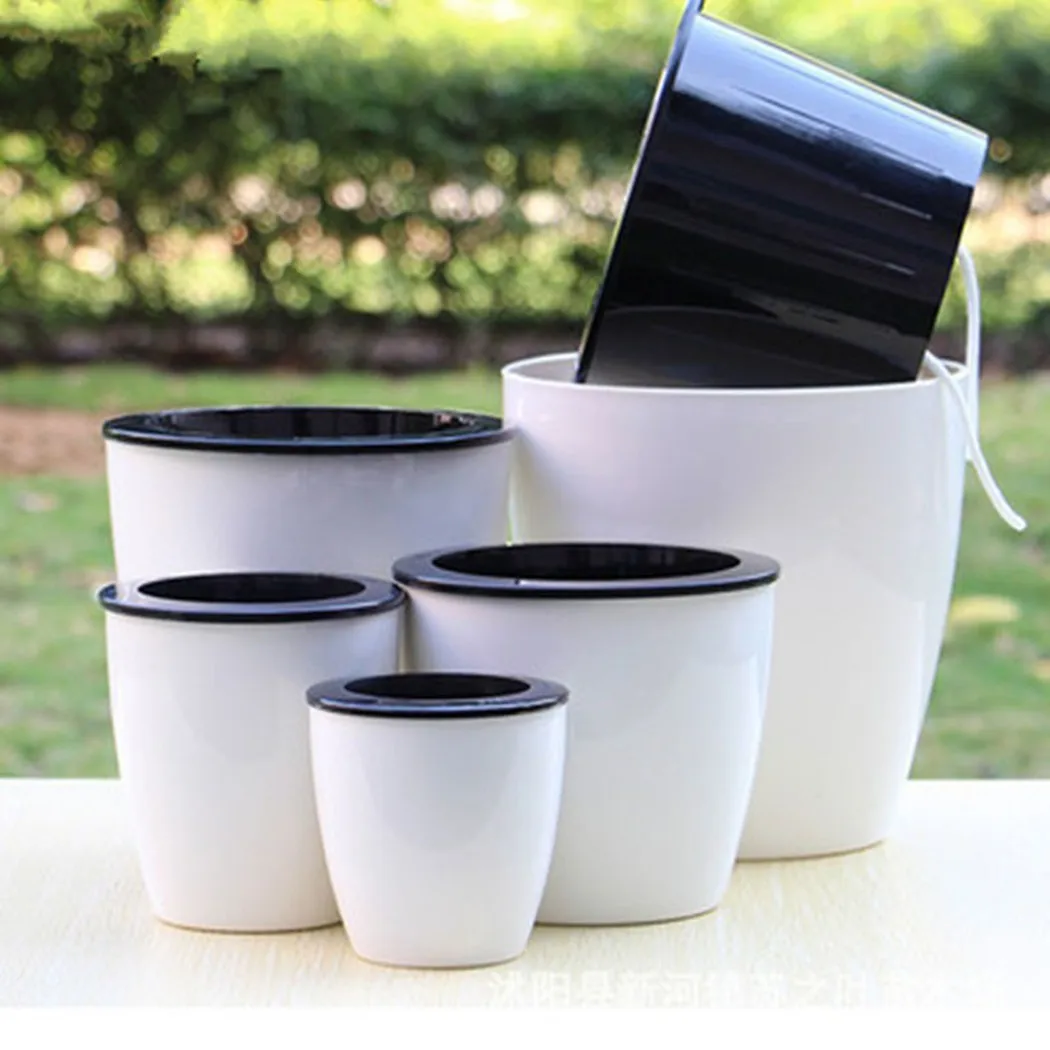 Self Watering Insert - أصيص زهور كسول أصيص نباتات للأزهار
