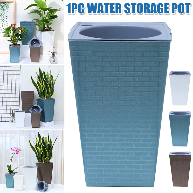 Self Watering Insert - أصيص زهور بنمط الطوب تقليد أصيص