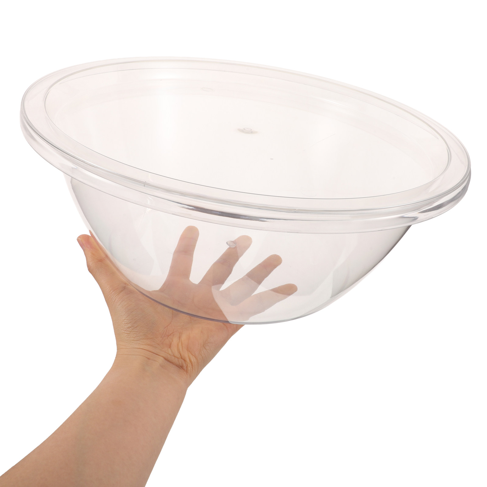 Plastic Dome Clear - مجموعتان من أوعية الخبز البلاستيكية الشفافة