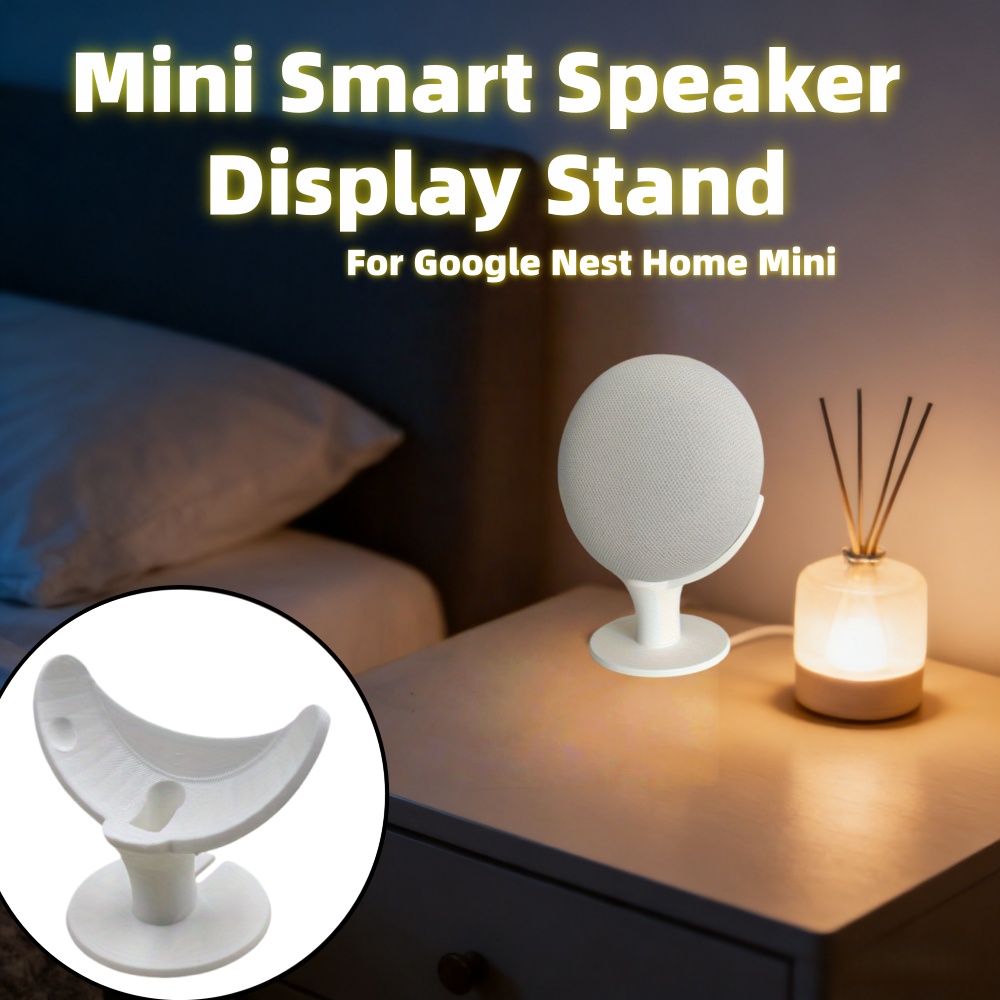 حامل مكبر صوت ذكي صغير للعرض،  - مراجعة Google Speaker Nest Audio وسعره