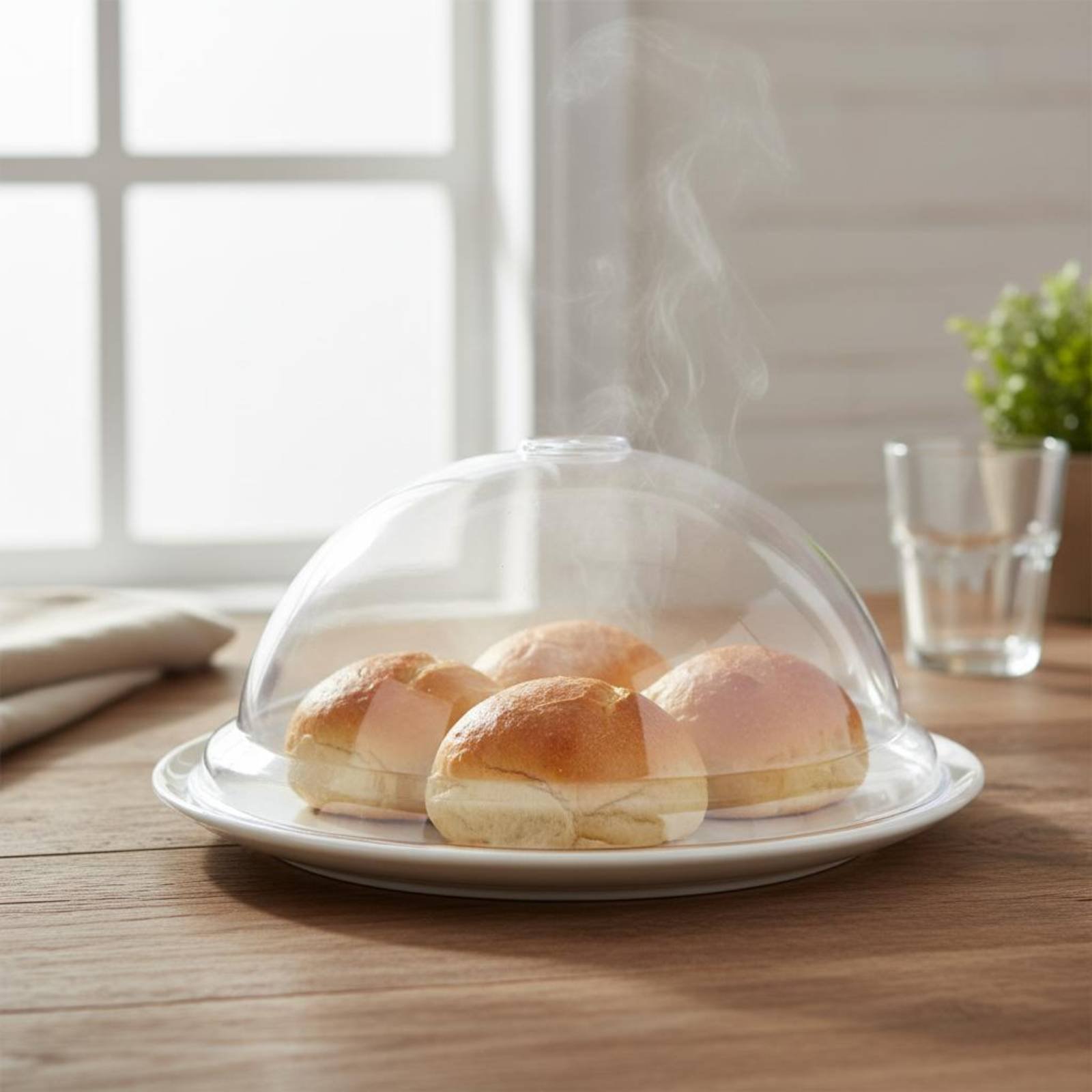 غطاء حماية للطعام مقاوم للغبار - مراجعة Plastic Dome Clear وسعره