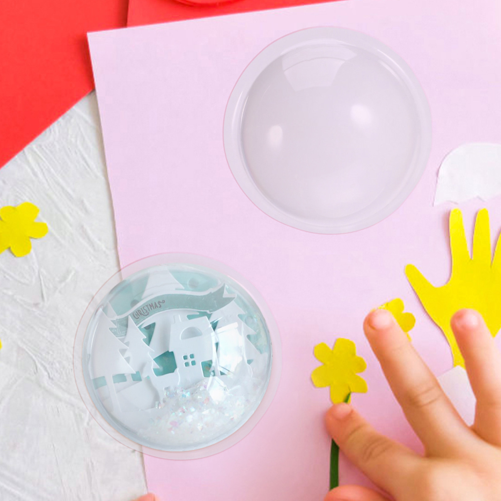 30 قطعة من أغطية القباب البلاس - مراجعة Plastic Dome Clear وسعره