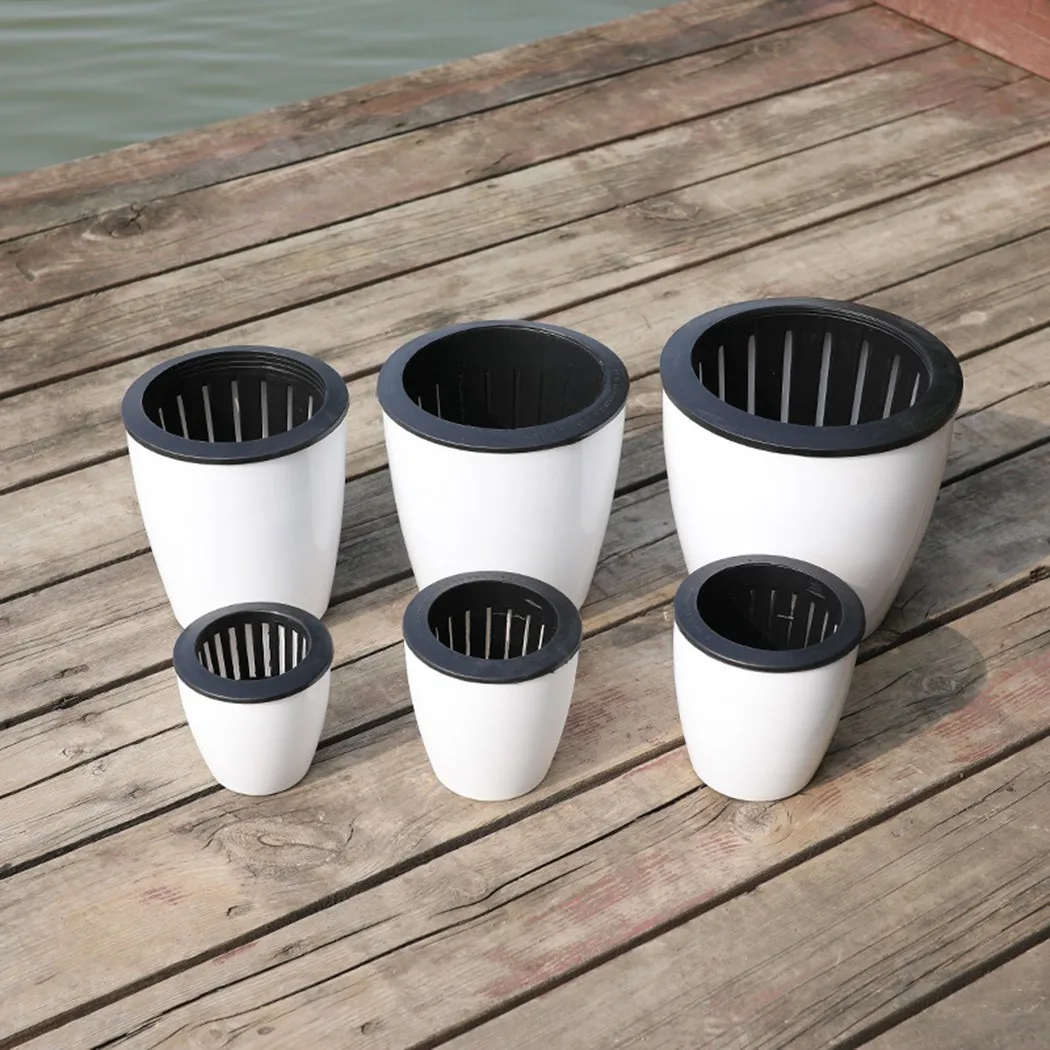 أصيص زهور كسول أصيص نباتات للأ - مراجعة Self Watering Insert وسعره