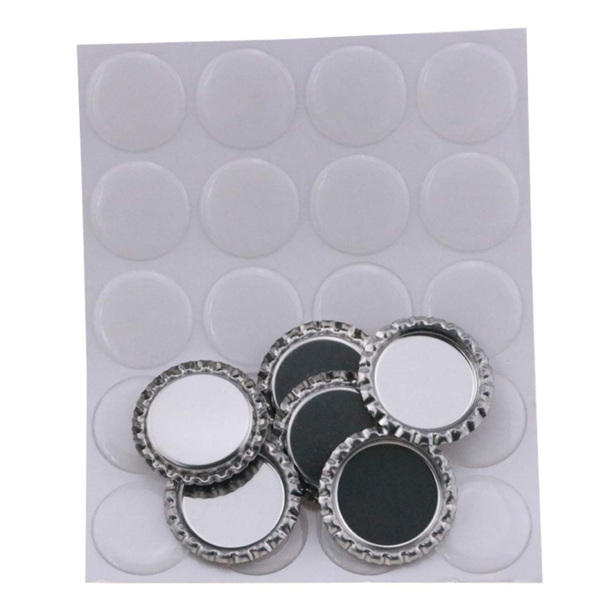 100 قطعة جديد واضح الايبوكسي ا - مراجعة Plastic Dome Clear وسعره