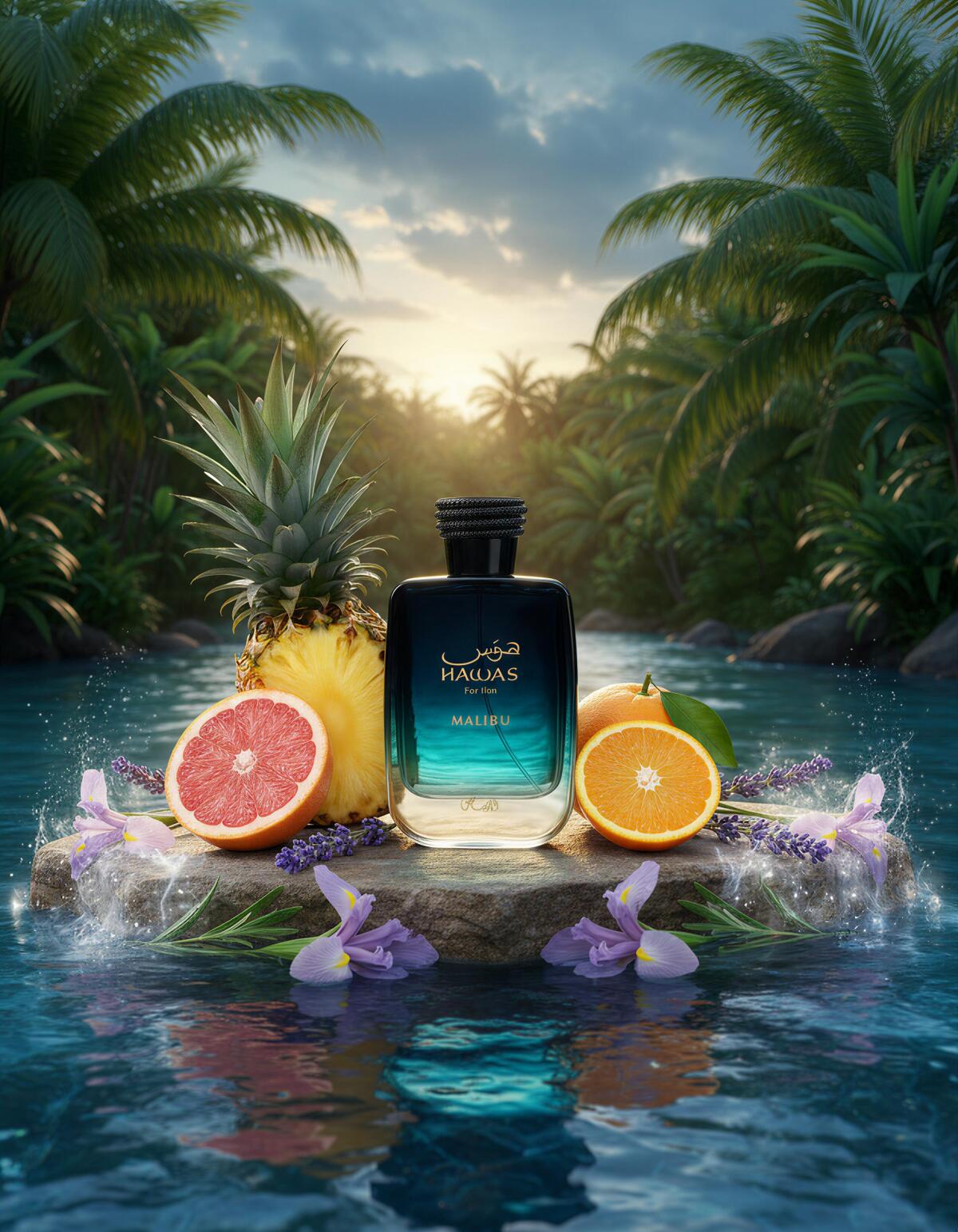 عطر راساسي هواس ماليبو للرجال  - مراجعة Misting Bottle Fine وسعره