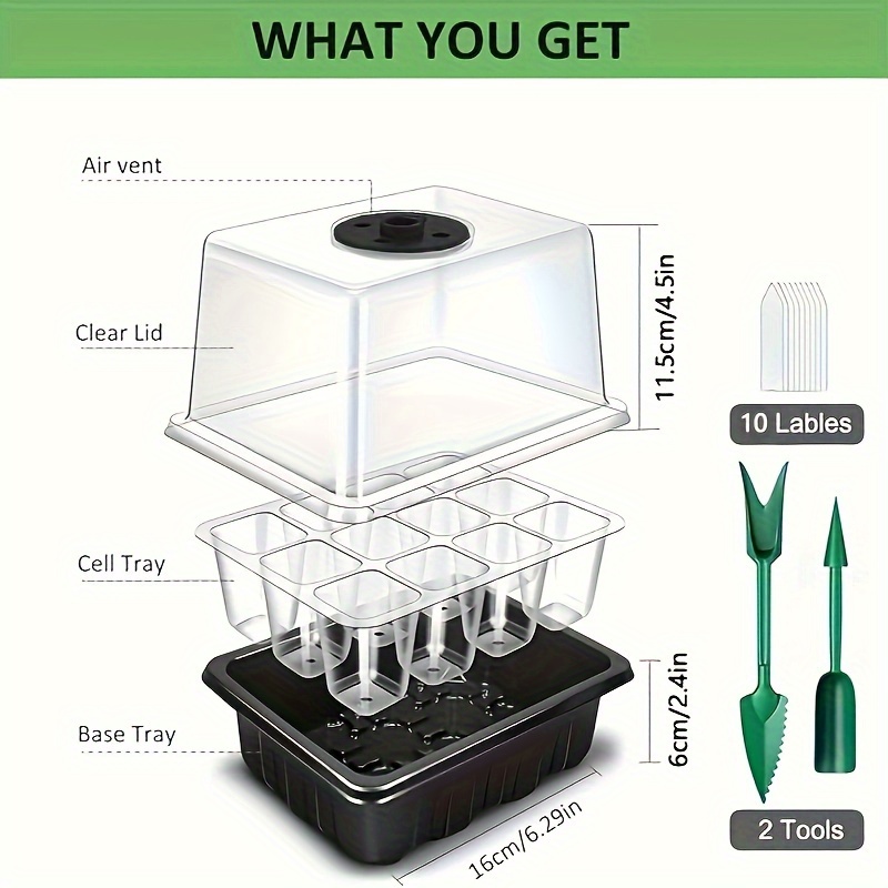 مجموعة أدوات بدء زراعة الشتلات - مراجعة Humidity Dome Kit وسعره