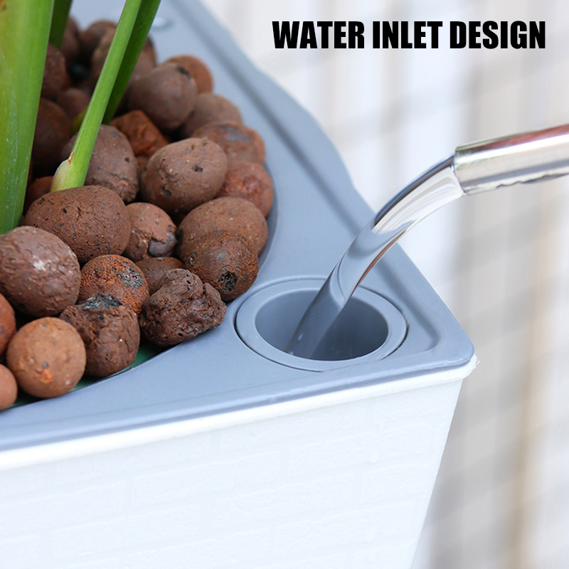 أصيص زهور بنمط الطوب تقليد أصي - مراجعة Self Watering Insert وسعره