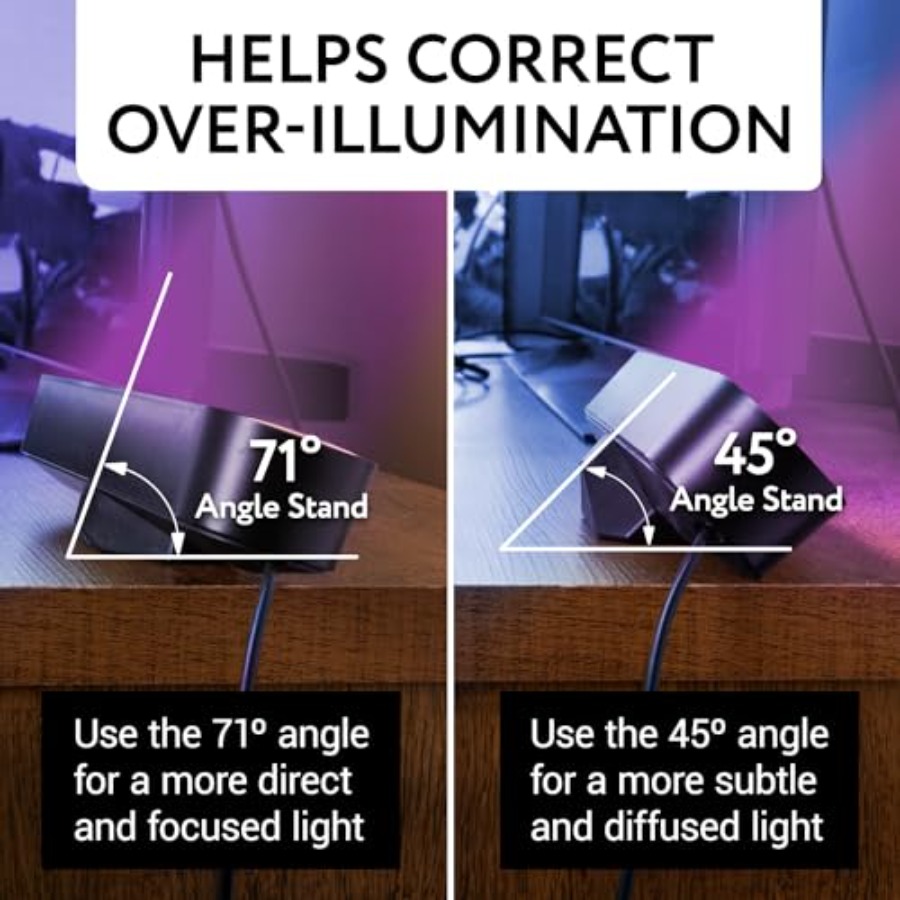 مجموعة من 4 قطع إضاءة محيطية م - مراجعة Philips Light Hue Play وسعره