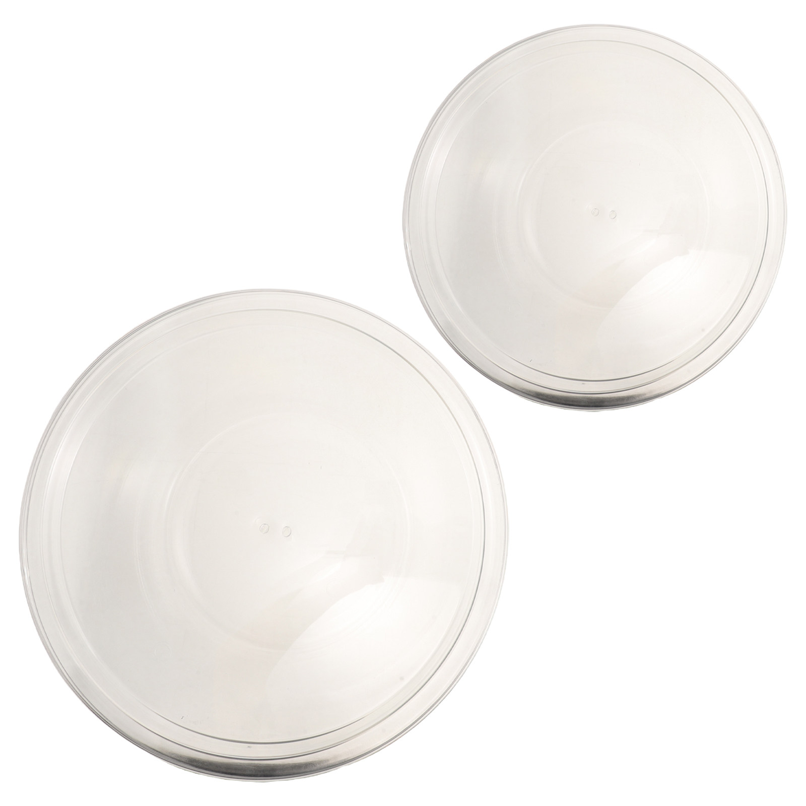 مجموعتان من أوعية الخبز البلاس - مراجعة Plastic Dome Clear وسعره